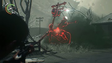 The Evil Within 2 Fully Upgraded Sniper Rifle Vs Effigy  boss Fight