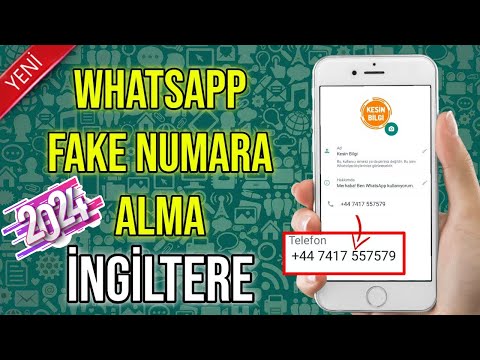 Whatsapp Fake Numara Alma 2024(İNGİLTERE)