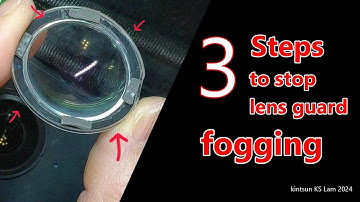 Insta360 X3 －  3 Steps to stop lens guard fogging