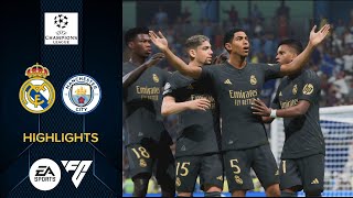 Real Madrid vs Manchester City | Highlights UEFA Champions League 2023-24 Quarterfinals 1,2 Leg