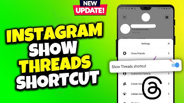 Instagram new update 2024 | Instagram show threads shortcut update