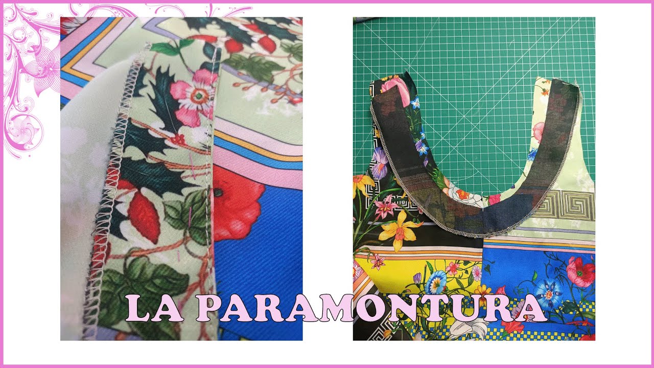 COME RITAGLIARE PARAMONTURA per scollatura.