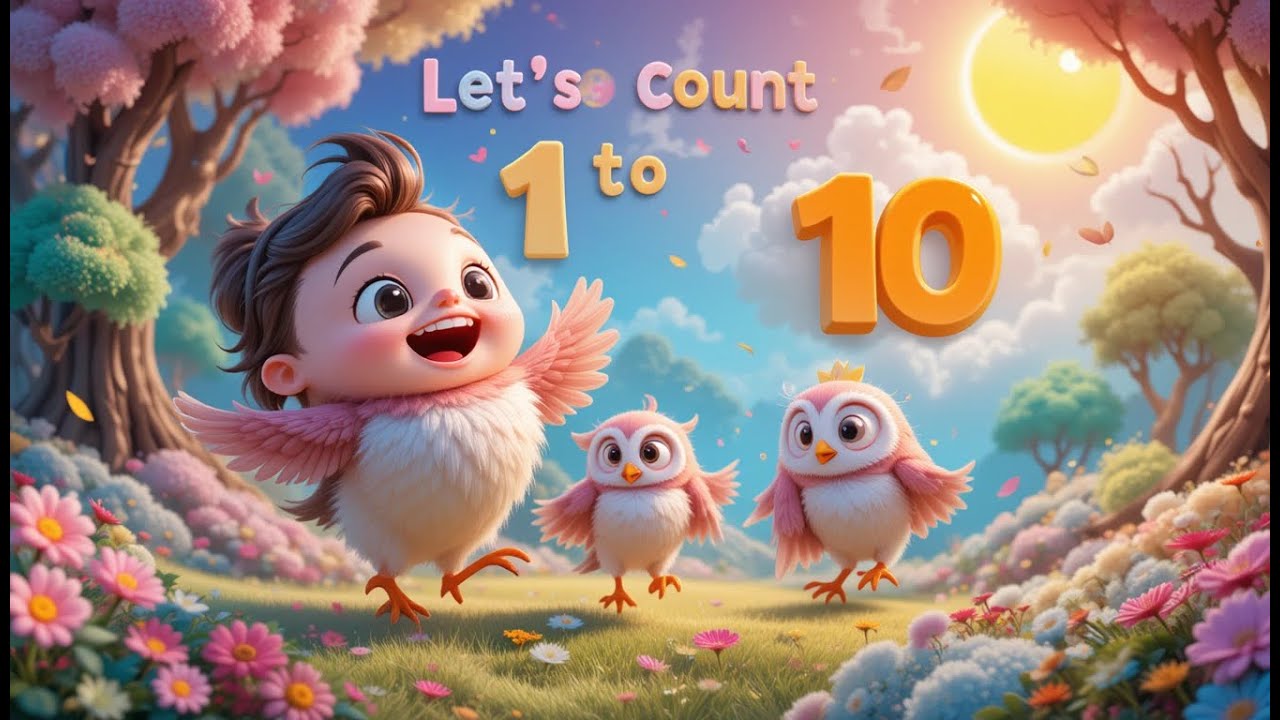 Owl Counting Song | Learn Numbers 1 to 10 with Wise Owls | Educational Kids Songs