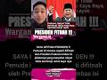 Pemuda ini merasa difitnah Presiden Prabowo. 22/05 #fitnah #prabowo #mimpi #rakyat #kaya