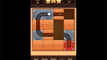 Rool the Ball Walkthrough Beginner Pack level 8 (3 stars)