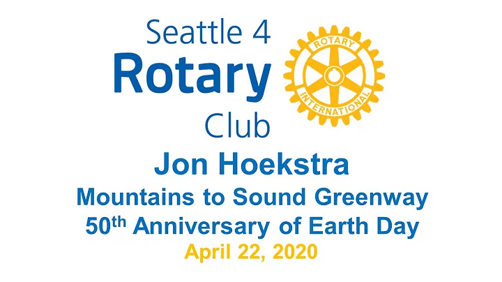 Rotary Program 4-22-20, Jon Hoekstra, 50th Anniver...
