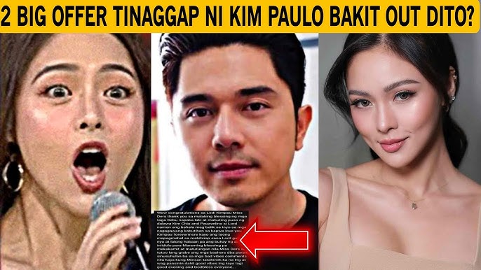 GRABE‼️HA❓PAULO INIWAN SI KIM ⁉️ KIM 2 OFFER TINANGGAP PAULO BAKIT WALA  DITO⁉️
