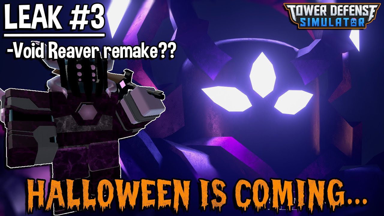 Tower Defense Simulator: Halloween 2022 Trailer 