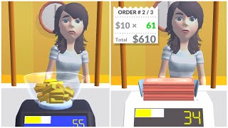 Cash Counter 3D - MONEY GAME Part 49 - Gameplay Android and iOS Walkthrough #shorts screenshot 4