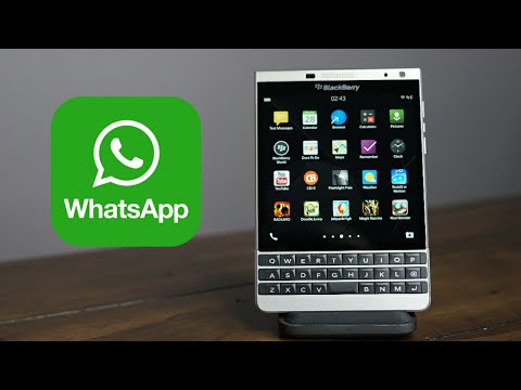 Video: Paano ko mai-install ang WhatsApp sa aking BlackBerry z10?