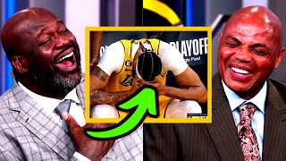 Chuck, Shaq and Kenny MOCKING AD's Injury | NBA On TNT | The Inside Guys