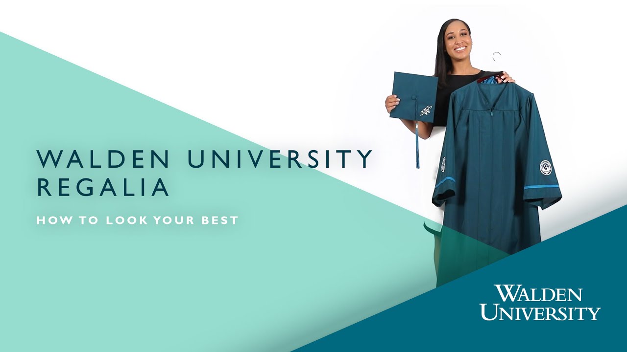 Walden University Regalia How to Look Your Best YouTube