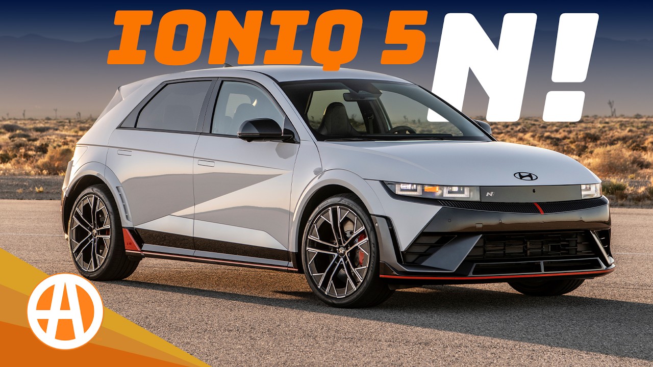 2025 Hyundai Ioniq 5 N is trying REALLY hard to be a sports car