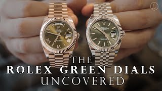 Comparing The Rolex Green Dials | Unique Features and Pricing Insights!