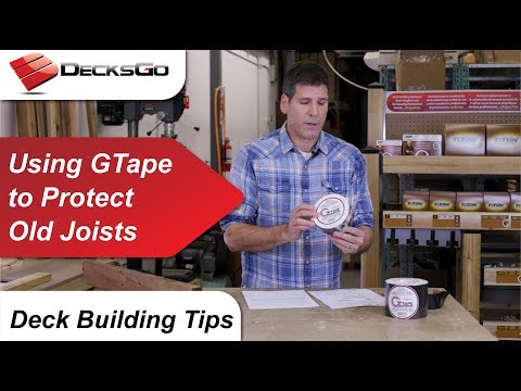 Video: Kailangan ba ng deck joist tape?