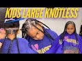 Kids Boneless Knotless with Beads| Dopeaxxpana