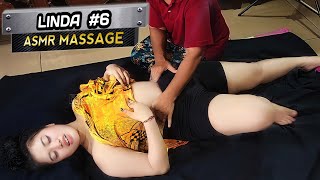 LINDA pijat & urut Perut #6 ASMR massage therapy by madam kasmini