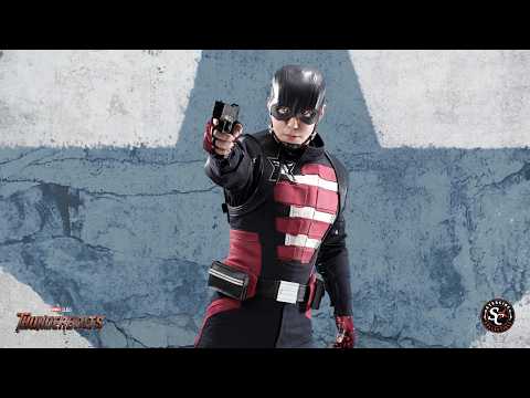 📸 Getting Ready for Marvel Thunderbolts: US Agent Cosplay Costume Tour! ⚡️
