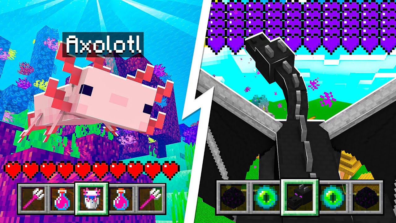 MINECRAFT MA OGNI MINUTO DIVENTO UN MOSTRO DIVERSO