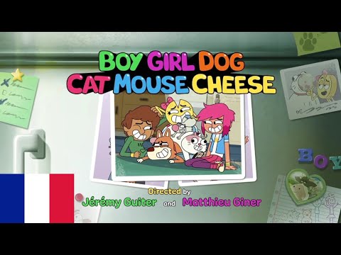Boy Girl Dog Cat Mouse Cheese - Intro (Français/French)