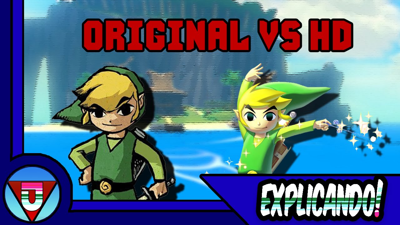 The Legend of Zelda: Wind Waker - GC Vs. Wii U comparison video