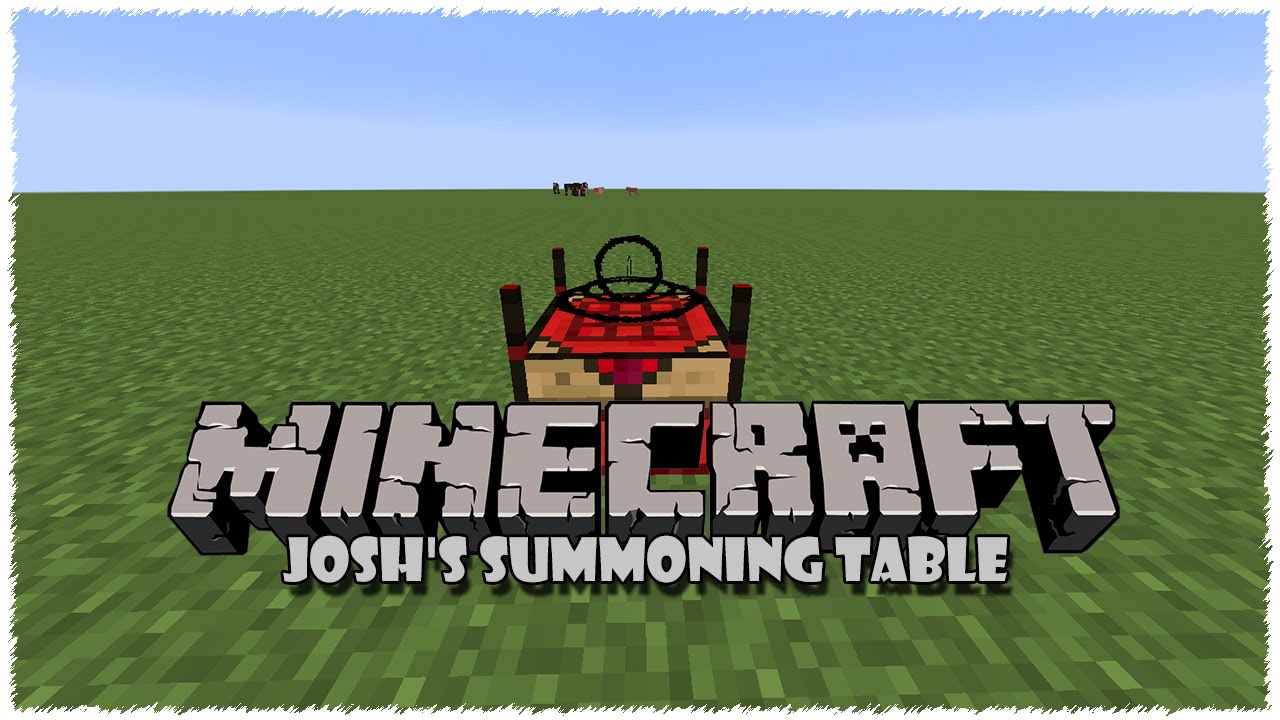 [RO] Minecraft mod showcase - Josh's Summoning Table 1.7.10 [HD] - YouTube