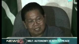 MILF: Autonomy is key to peace in Mindanao