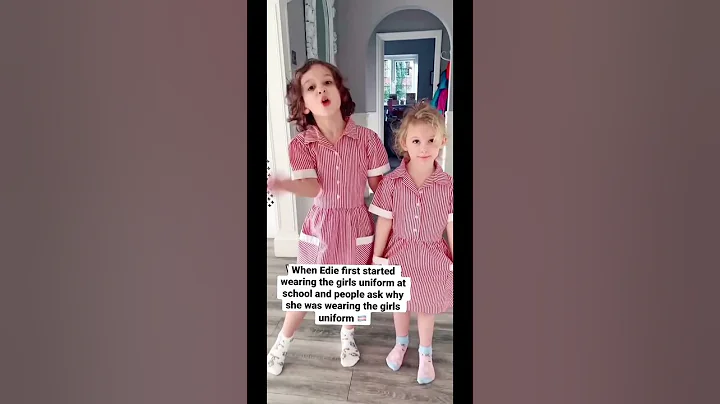 When Edie 🏳️‍⚧️ first went to school as a girl #shorts #sacconejolys #trans #lgbtq