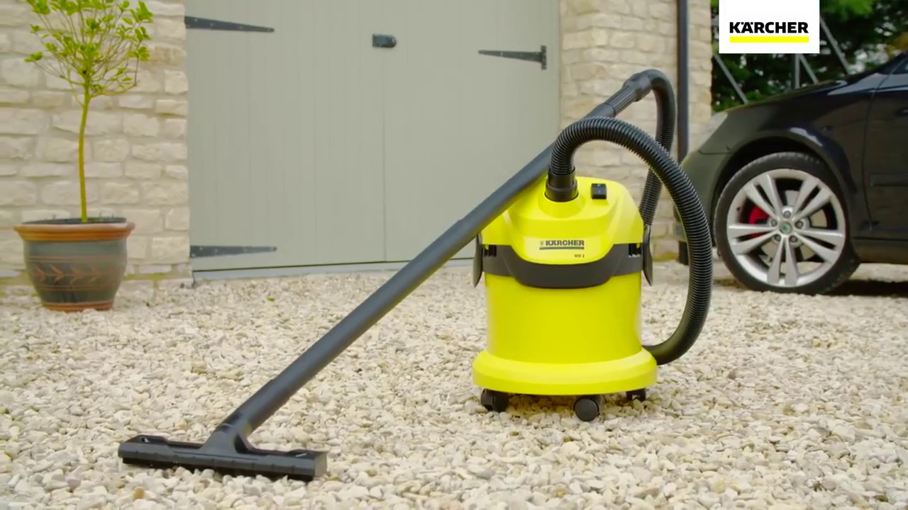 Karcher WD2 Wet and Dry Vacuum Cleaner YouTube