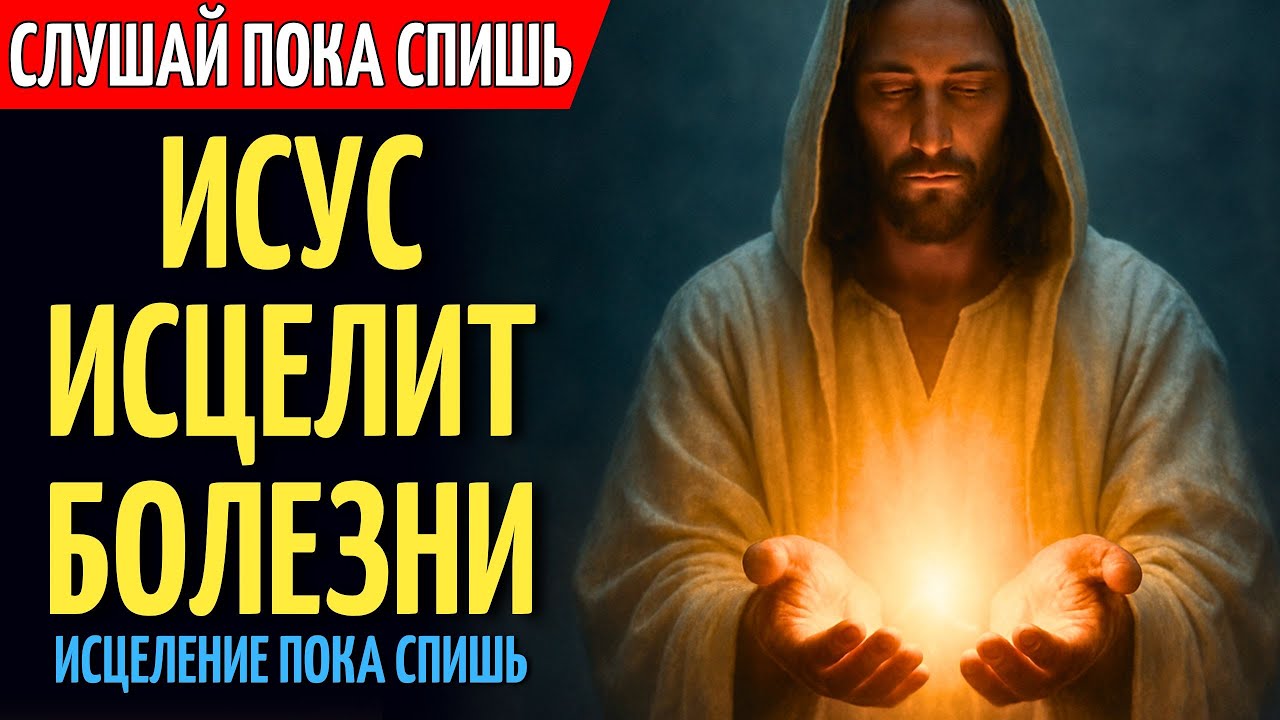 СПИ, ПОКА ИИСУС ИСЦЕЛЯЕТ ТВОЁ ТЕЛО И РАЗУМ | Ночная Молитва Об Исцелении Души