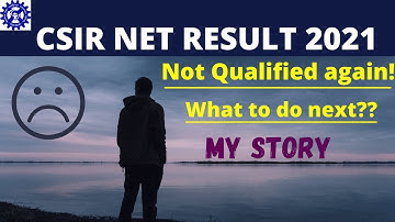CSIR NET EXAM NOT QUALIFIED ||HOW TO PREPARE AGAIN FOR CSIR NET ||MOTIVATIONAL VIDEO ||PRADEEP RAWAT