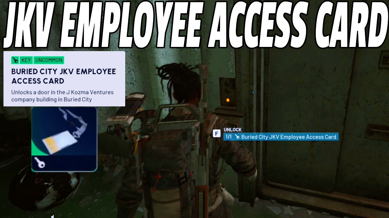 РУКОВОДСТВО ПО ПОИСКУ КАРТ ДОСТУПА СОТРУДНИКОВ JKV В BURIED CITY - Arc Raiders