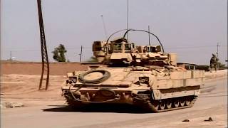 Iraq War - Mechanized Infantry Patrol In Tikrit
