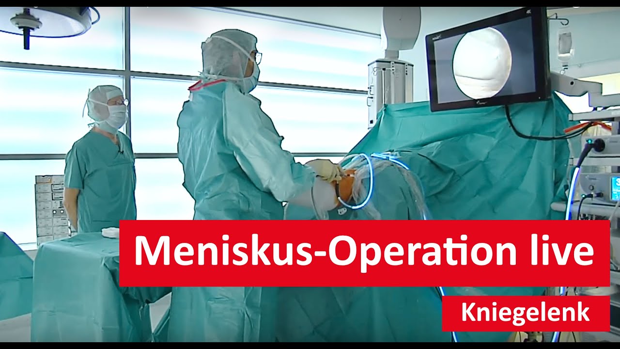 Kniegelenk: Operation Knie-Prothese live!