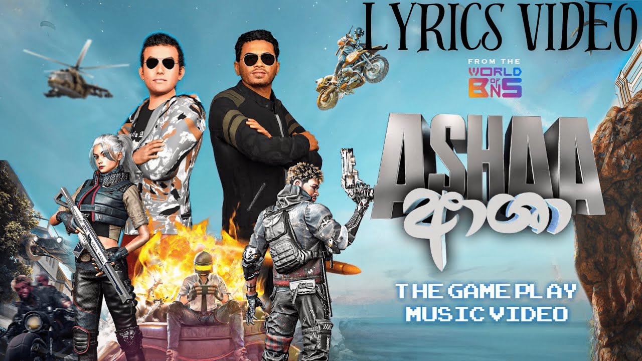 Ashaa (ආශා) Lyrics Video │ Bathiya & Santhush - YouTube