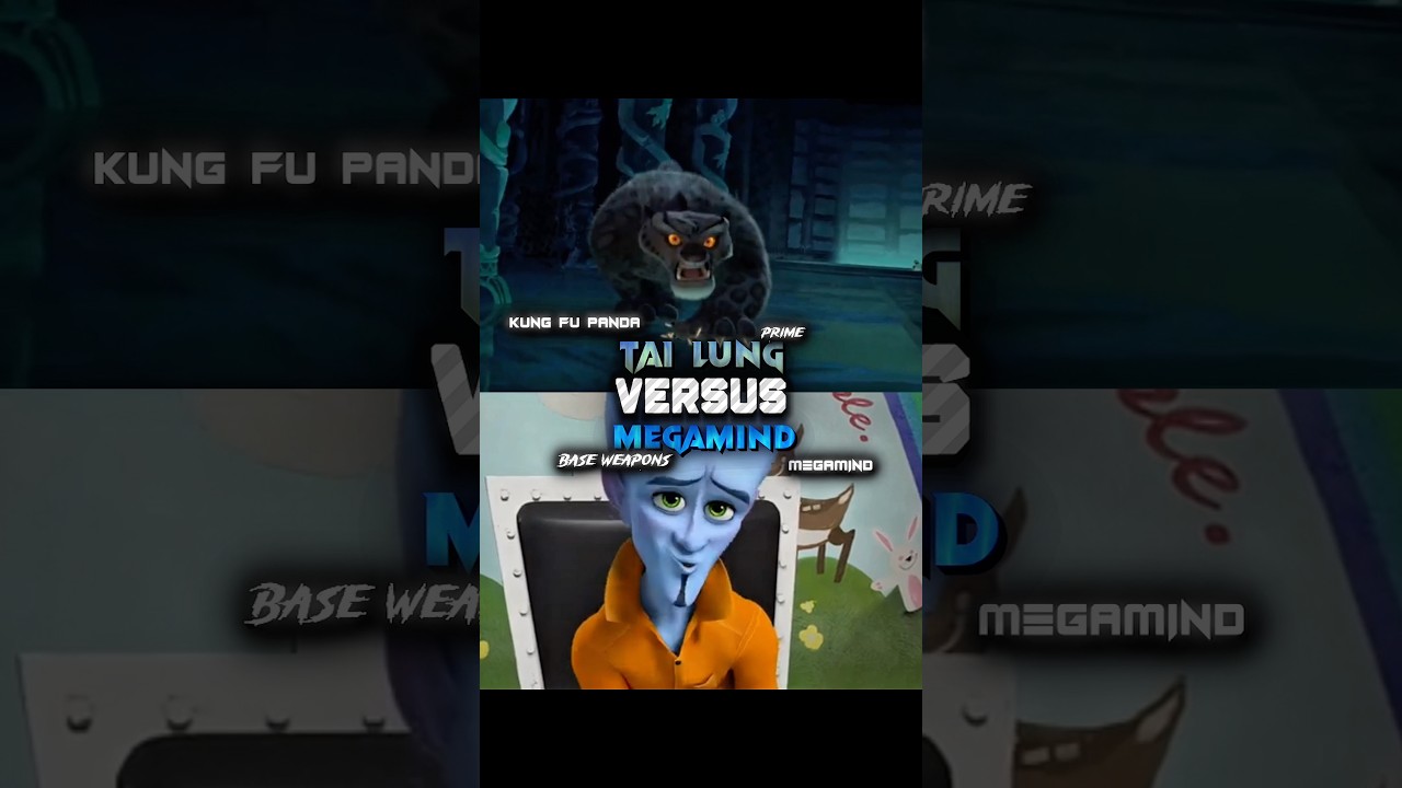 Tai Lung vs Megamind Collab submission for @Herobrine2099Edits