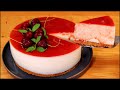 CHEESECAKE ALLE CILIEGIE Senza Cottura Fatta in casa come in Pasticceria!