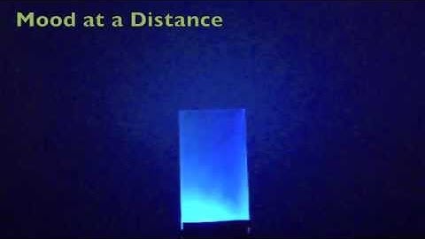 Arduino Mood Light using a Distance Sensor