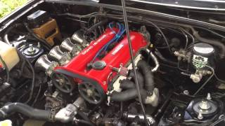 Miata ITB running on MAP only.