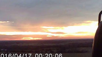 E-Flite Apprentice Sunset Flying