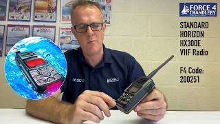 Standard Horizon HX300E VHF - Video 2. F4 Guide: Top 5 Best Selling Handheld VHF Radios