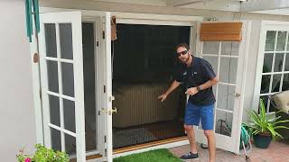 Genius Sheer Advance retractable screen door