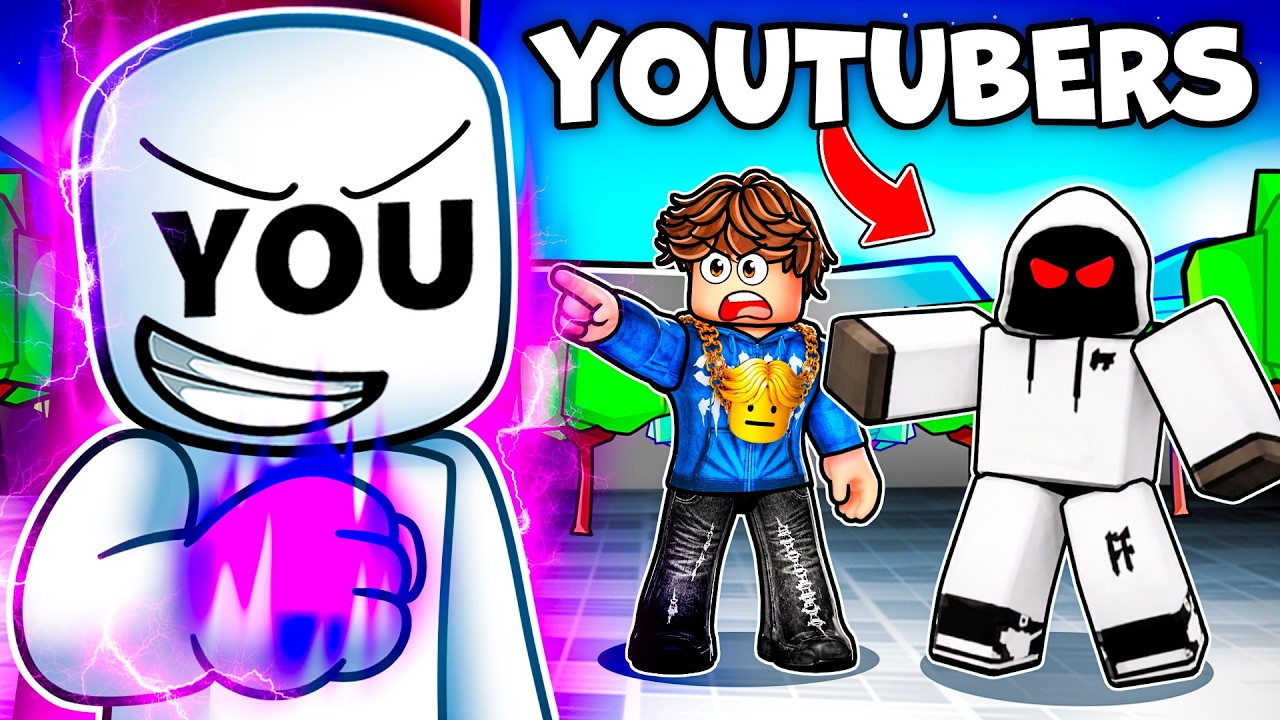 YOU Snuck Into a Famous Youtuber’s Private Server in Strongest Battlegrounds…