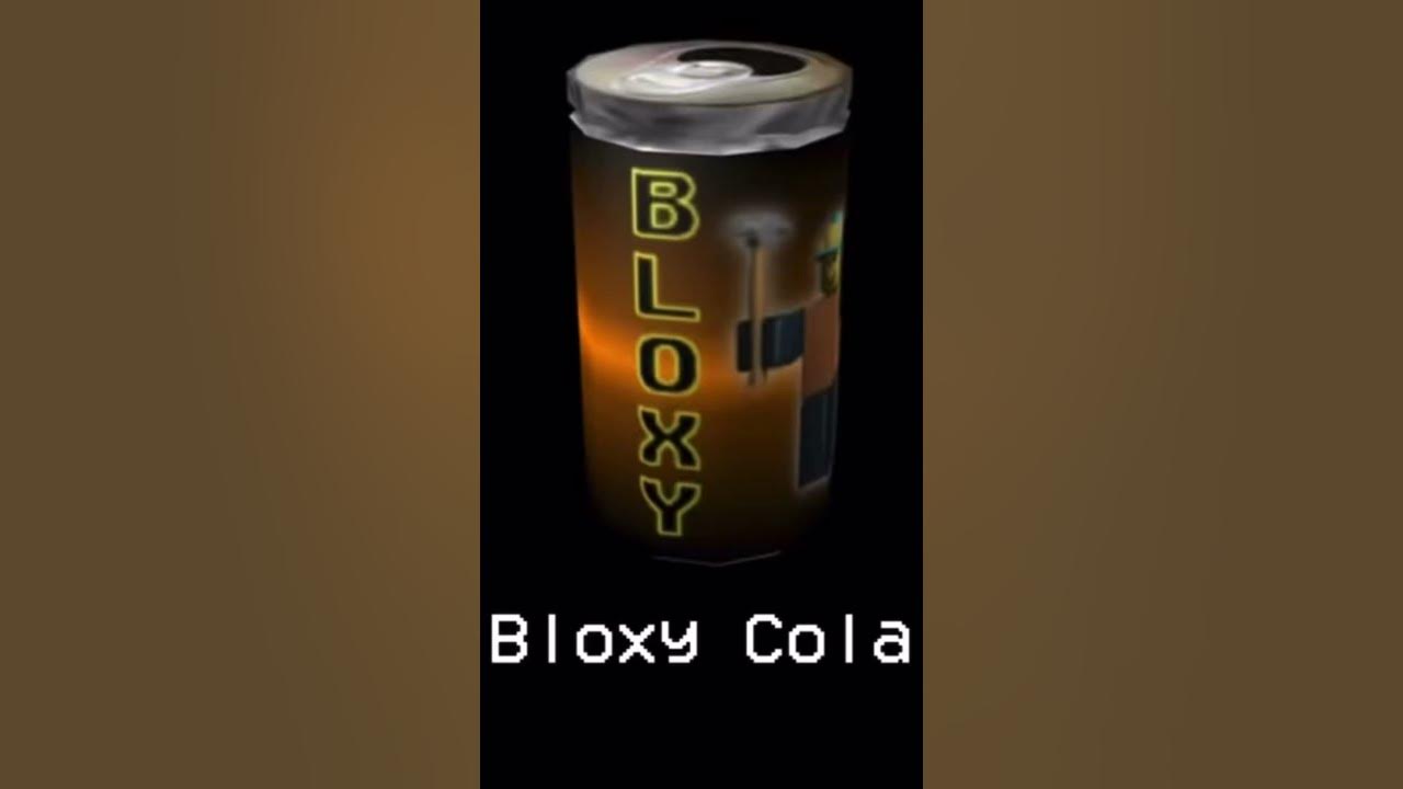 Bloxy cola - YouTube