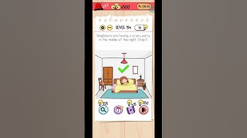 Brain Test Level 154 | Neighbors Are Having A Crazy Party In The Middle Of The night Stop It #shorts