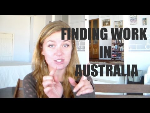 HOW TO FIND WORK IN AUSTRALIA