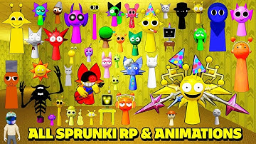 [ 1M! ] How to get ALL 42 Sprunki Morphs & Badges | Sprunki RP & Animations ! #roblox #mindude