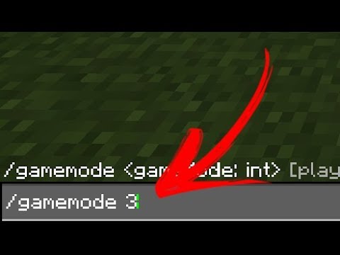 game mode  Update  COMO USAR O GAMEMODE 3 NO MINECRAFT POCKET EDITION ! (Minecraft PE)