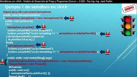 Clase 7 Semáforos con JAVA