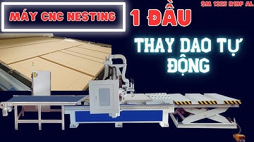 Máy CNC Router Nesting Máy CNC Công Nghệ 4.0 Hiện Đại | Máy CNC Nesting | Quốc Duy
